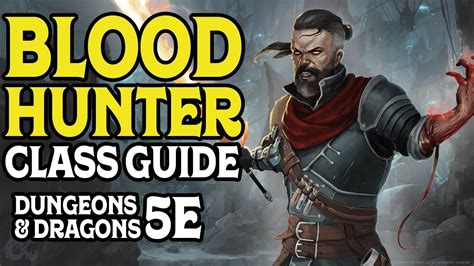 do blood hunters get spells|DnD 5E Blood Hunter Guide .